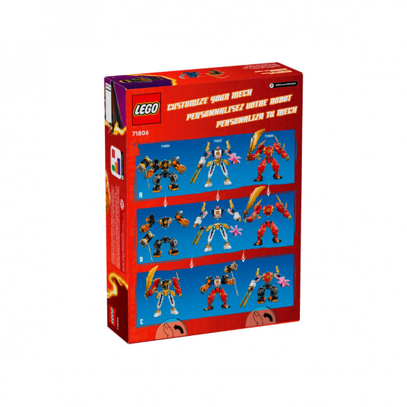 Конструктор LEGO Ninjago 71806 Элементальный земной робот Коула в Хабаровске
