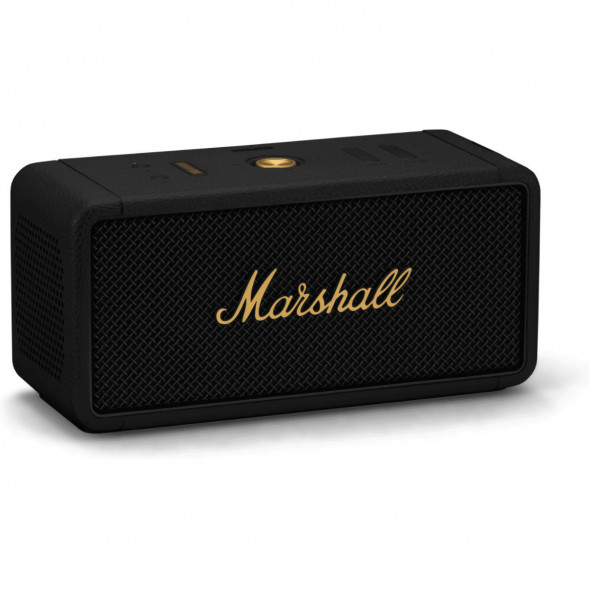 Портативная акустика Marshall Middleton, 60 Вт, черный и латунный в Хабаровске