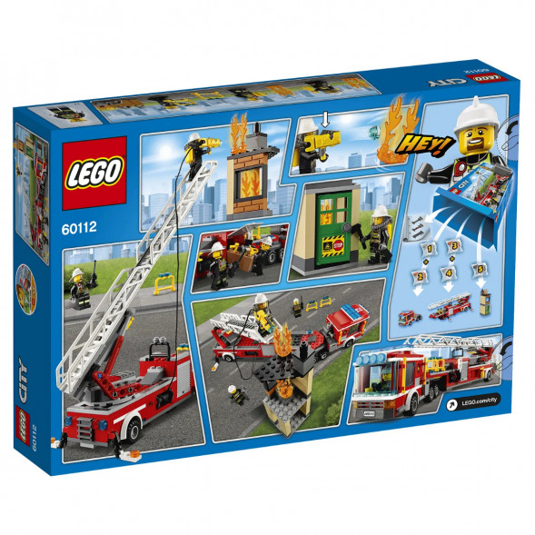Конструктор LEGO City Fire 60112 Пожарная машина в Хабаровске