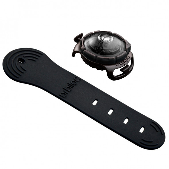 Фонарь для собак Orbiloc Dog Dual Fashion Colours, темный в Хабаровске