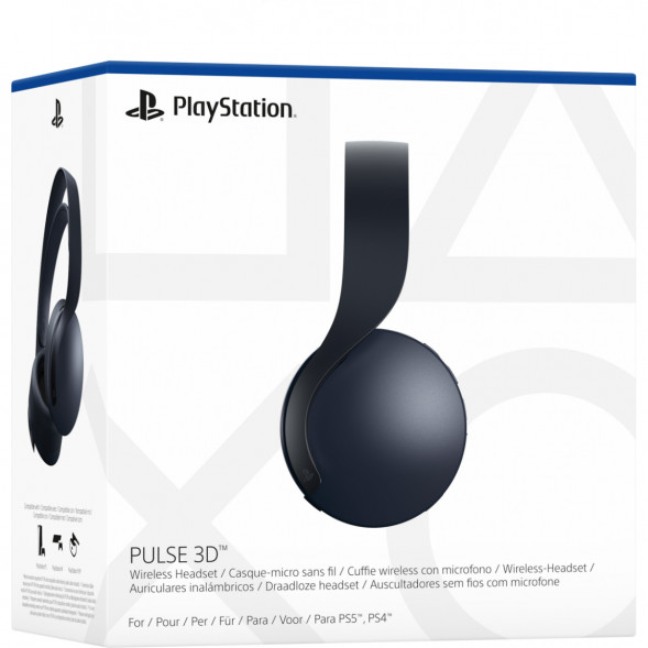 Sony Гарнитура беспроводная PULSE 3D для PS5 черная полночь