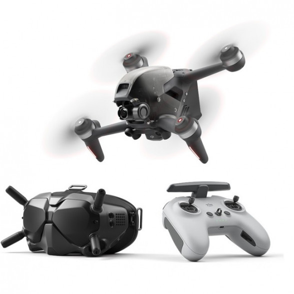 Квадрокоптер DJI FPV Combo (CN), grey в Хабаровске