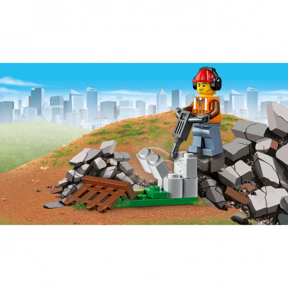 Конструктор LEGO City Great Vehicles 60219 Строительный погрузчик в Хабаровске