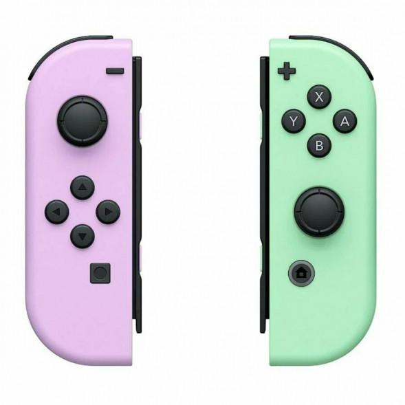 Геймпад Nintendo Switch Joy-Con controllers Duo, пастельный пурпурный / пастельный зеленый в Хабаровске