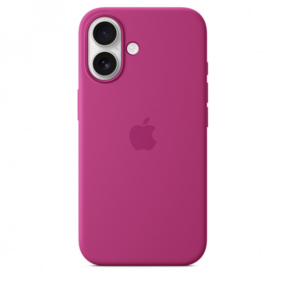 Чехол Apple для iPhone 16 Plus Silicone MagSafe, Fuchsia (MYYE3ZM/A) в Хабаровске