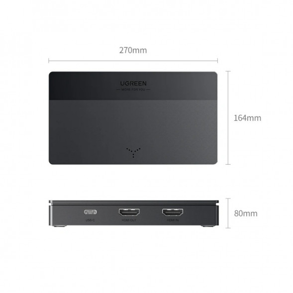 Карта видеозахвата UGREEN CM630 HDMI 4K60Hz в Хабаровске