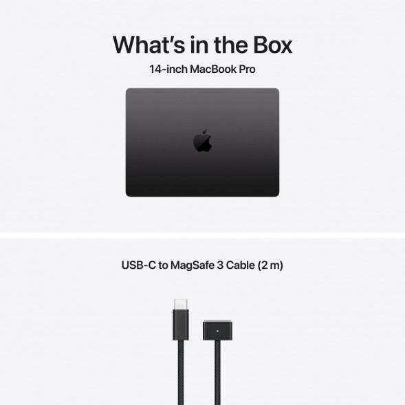 Ноутбук Apple MacBook Pro 14 2026 MJLW4 (M5 Pro 16-Core GPU, 24GB/2TB), Черный космос/Space Black в Хабаровске