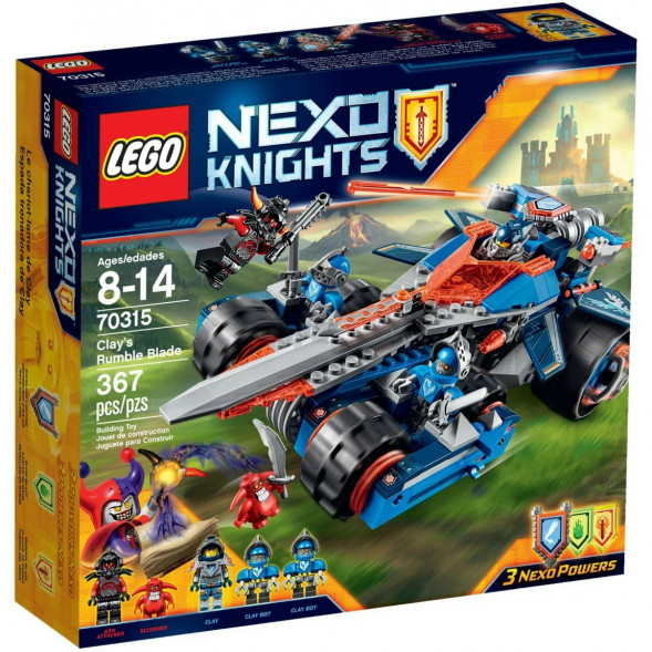 Конструктор LEGO Nexo Knights 70315 Устрашающий разрушитель Клэя в Хабаровске