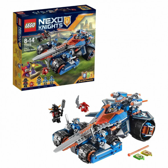 Конструктор LEGO Nexo Knights 70315 Устрашающий разрушитель Клэя в Хабаровске
