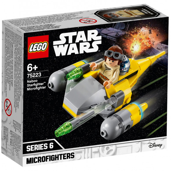 Конструктор LEGO Star Wars 75223 Микрофайтеры: Истребитель с планеты Набу в Хабаровске