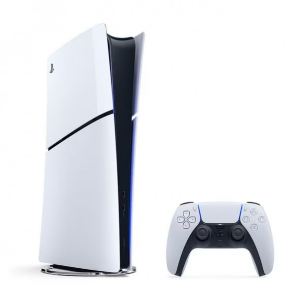 Игровая консоль Sony Playstation 5 Slim 1 ТБ без дисковода (CFI-2016), белый в Хабаровске