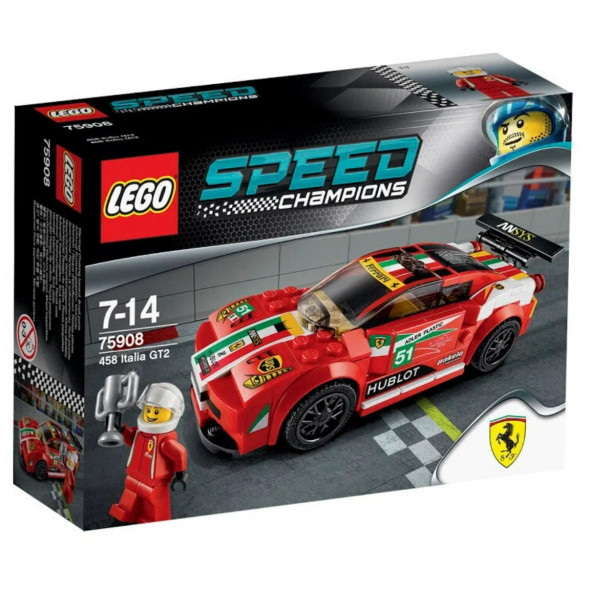 Конструктор LEGO Speed Champions 75908 Феррари 458 Италия GT2 в Хабаровске
