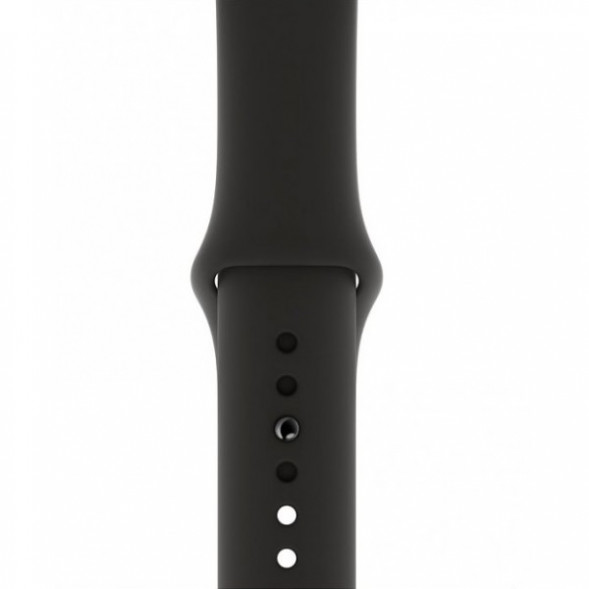 Ремешок для Apple Watch 44mm Black Sport Band (MTPL2ZM/A), черный в Хабаровске