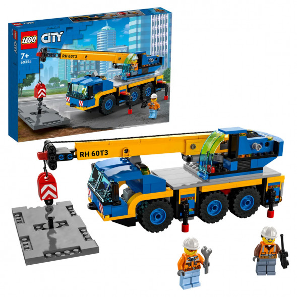 Конструктор LEGO City Great Vehicles 60324 Мобильный кран в Хабаровске