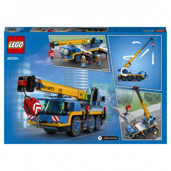 Конструктор LEGO City Great Vehicles 60324 Мобильный кран в Хабаровске