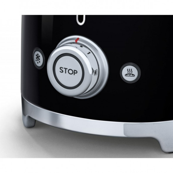 Тостер Smeg TSF01BLEU, черный в Хабаровске