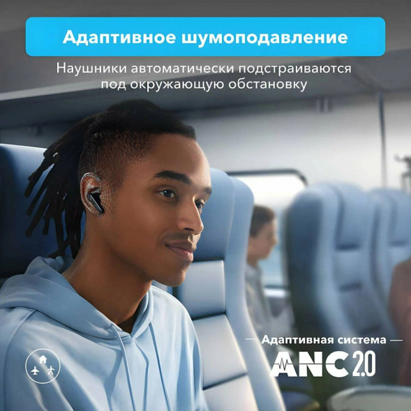 Беспроводные наушники Anker Soundcore Liberty 4 NC, White в Хабаровске