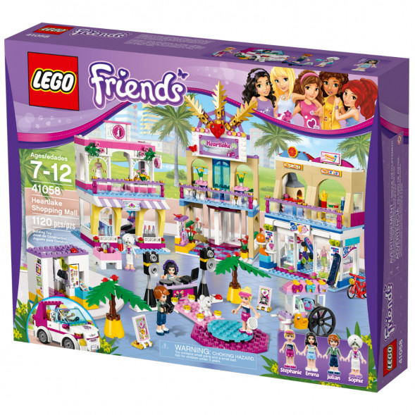 Конструктор LEGO Friends 41058 Торговый центр Хартлейк Сити в Хабаровске