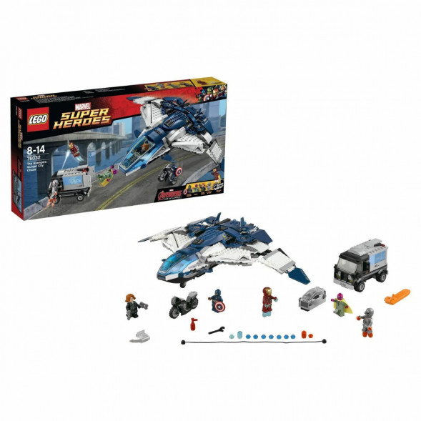 Конструктор LEGO Super Heroes 76032 Погоня на Квинджете Мстителей в Хабаровске