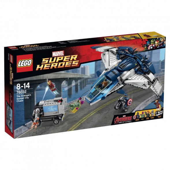 Конструктор LEGO Super Heroes 76032 Погоня на Квинджете Мстителей в Хабаровске