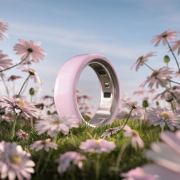 Умное кольцо Oura Ring 4 Ceramic (размер 12), Розовый/Petal