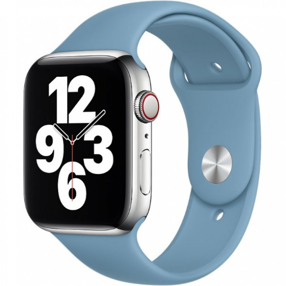 Ремешок для Apple Watch 44mm Northern Blue Sport Band (MYD32ZM/A), скандинавский синий в Хабаровске