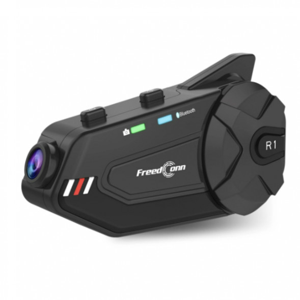 Мотогарнитура на шлем с камерой Freedconn R1 - Plus Motorcycle Bluetooth Wifi Recorder в Хабаровске