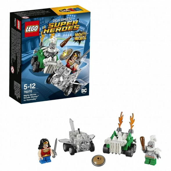 Конструктор LEGO Super Heroes 76070 Mighty Micros: Чудо-женщина против Думсдэя в Хабаровске