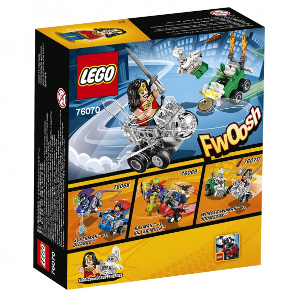 Конструктор LEGO Super Heroes 76070 Mighty Micros: Чудо-женщина против Думсдэя в Хабаровске
