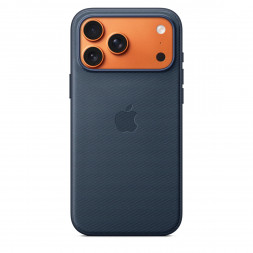 Чехол Apple TechWoven Case с MagSafe для iPhone 17 Pro Max, синий