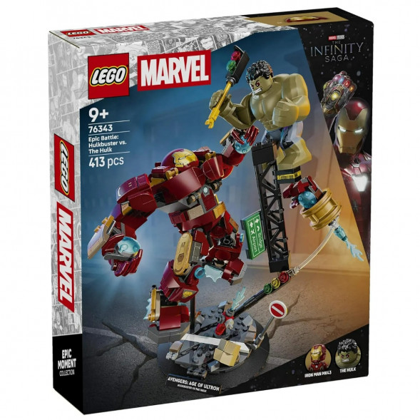 Конструктор LEGO Super Heroes 76343 Легендарная битва Халкбастера против Халка в Хабаровске