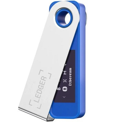 Криптокошелек Ledger Nano S Plus, 1 шт., глубоководный синий в Хабаровске