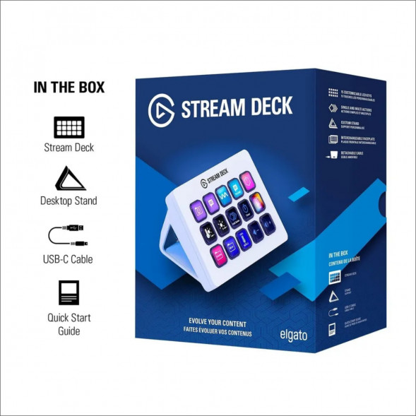 Контроллер Elgato Stream Deck MK.2, белый в Хабаровске