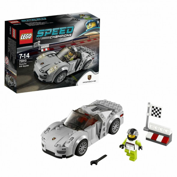 Конструктор LEGO Speed Champions 75910 Porsche 918 Spyde в Хабаровске