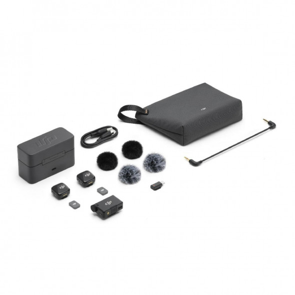 Микрофон DJI Mic Mini (2 TX + 1 RX + зарядный кейс) в Хабаровске