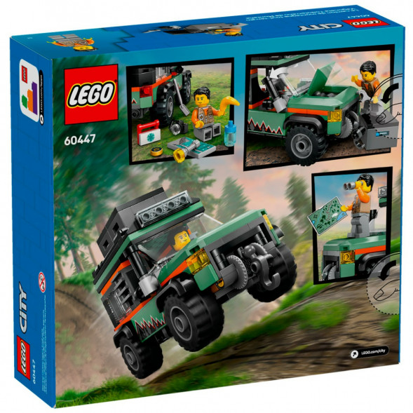 Конструктор LEGO City 60447 Внедорожный горный грузовик в Хабаровске