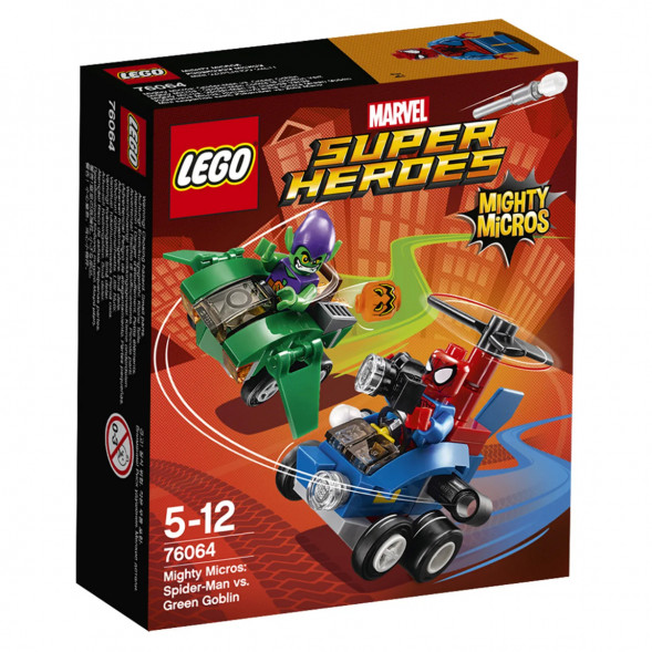 Конструктор LEGO Super Heroes 76064 Человек‑паук против Зелёного Гоблина в Хабаровске
