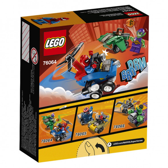 Конструктор LEGO Super Heroes 76064 Человек‑паук против Зелёного Гоблина в Хабаровске