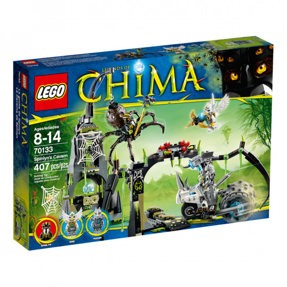 Конструктор LEGO Legends Of Chima 70133 Пещера Спинлина в Хабаровске