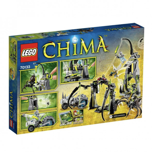 Конструктор LEGO Legends Of Chima 70133 Пещера Спинлина в Хабаровске