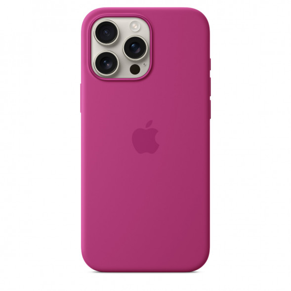 Чехол Apple для iPhone 16 Pro Max Silicone MagSafe, Fuchsia (MYYX3ZM/A) в Хабаровске