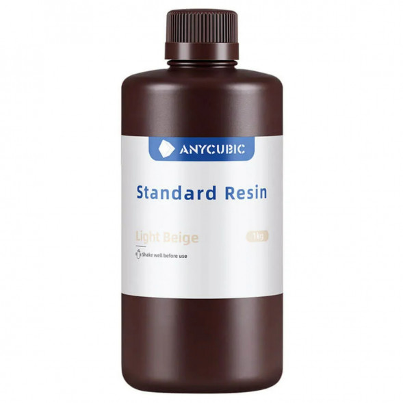 Смола для фотополимерного  принтера Anycubic Standard Resin Light Beige (Бежевый) в Хабаровске