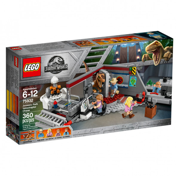 Конструктор LEGO Jurassic World 75932 Охота на рапторов в Парке Юрского Периода в Хабаровске