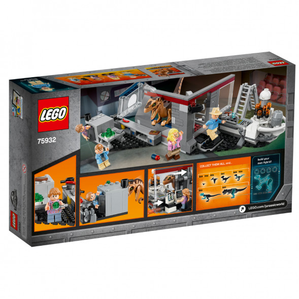 Конструктор LEGO Jurassic World 75932 Охота на рапторов в Парке Юрского Периода в Хабаровске