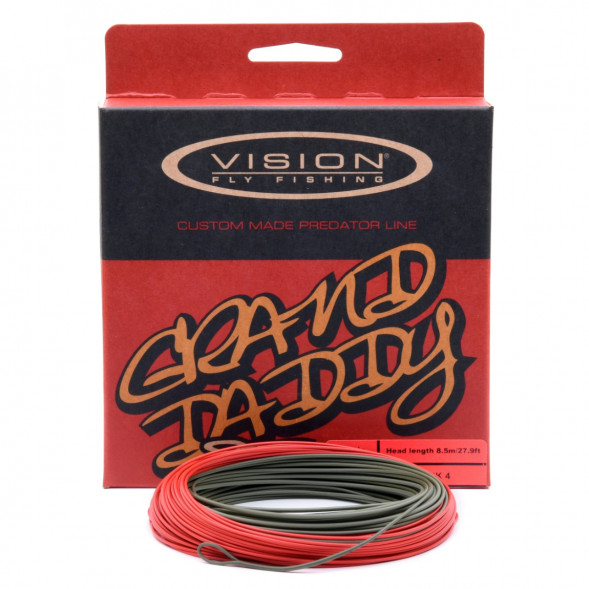 Рыболовный шнур Vision Grand Daddy Rods 9 Sink 4 VGD9S4 в Хабаровске