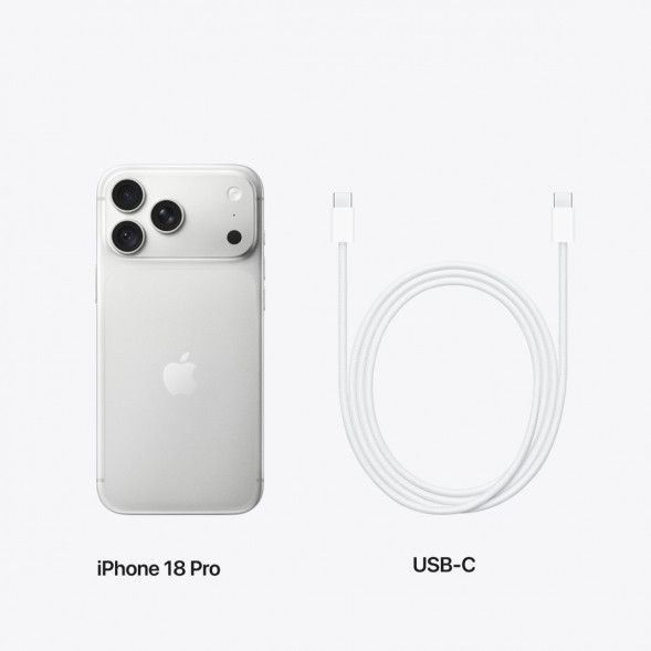 Смартфон Apple iPhone 18 Pro 2TB (eSIM), Silver в Хабаровске