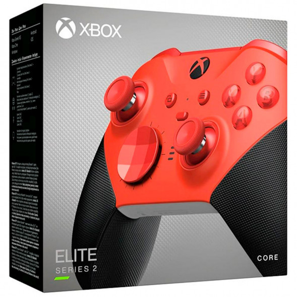 Геймпад Microsoft Xbox Elite Wireless Controller Series 2 Core, красный в Хабаровске