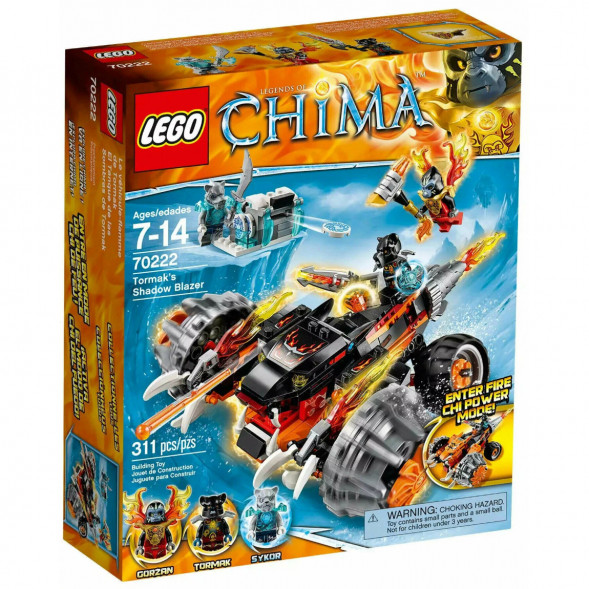 Конструктор LEGO Legends of Chima 70222 Огненный Вездеход Тормака в Хабаровске