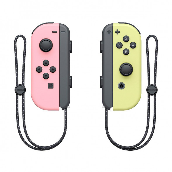 Геймпад Nintendo Switch Joy-Con controllers Duo, пастельный розовый / пастельный жёлтый в Хабаровске