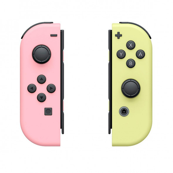 Геймпад Nintendo Switch Joy-Con controllers Duo, пастельный розовый / пастельный жёлтый в Хабаровске